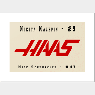 HAAS F1 Team Posters and Art